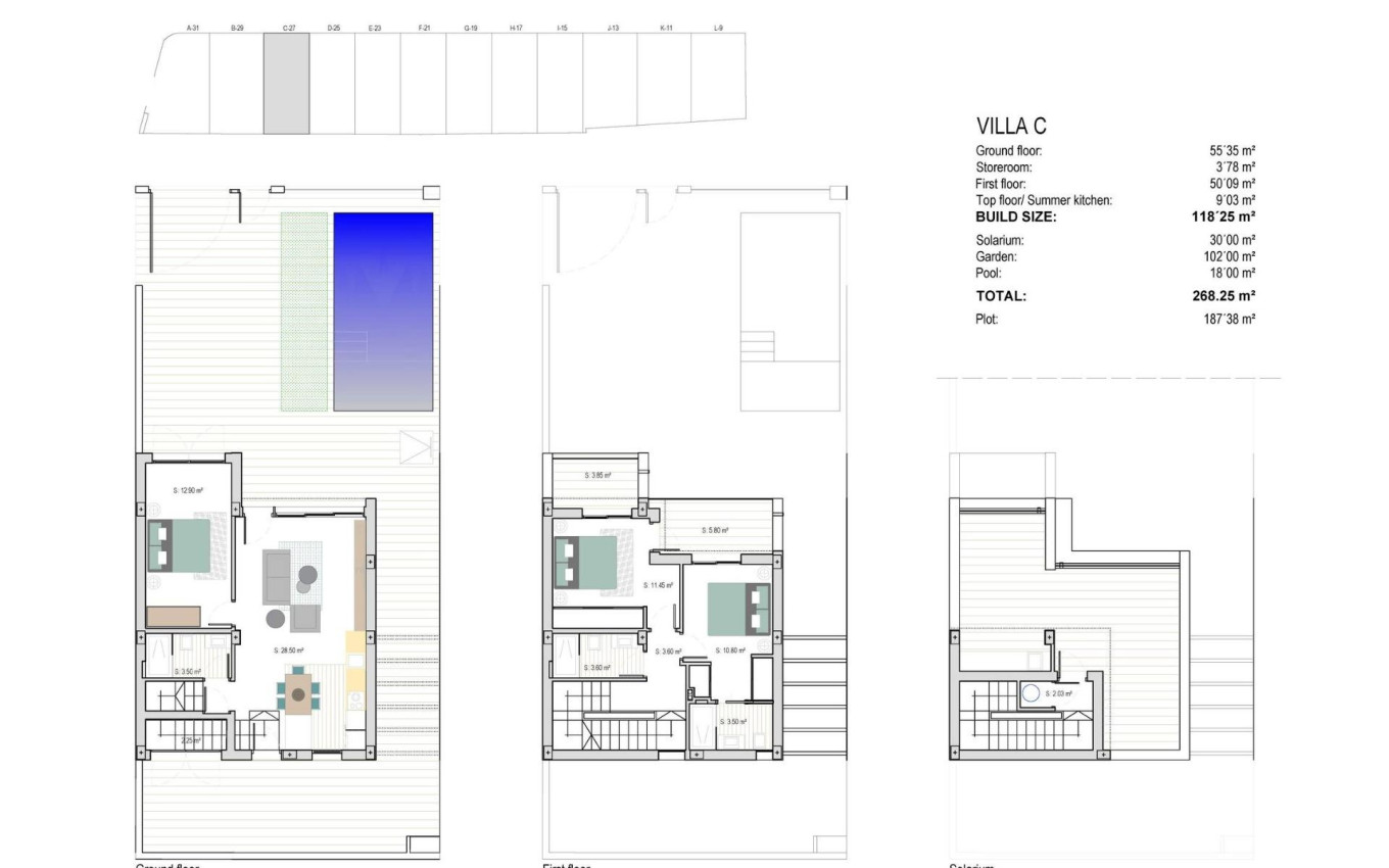 Obra Nueva - Villa - Los Alcázares - Playa la Atascadera