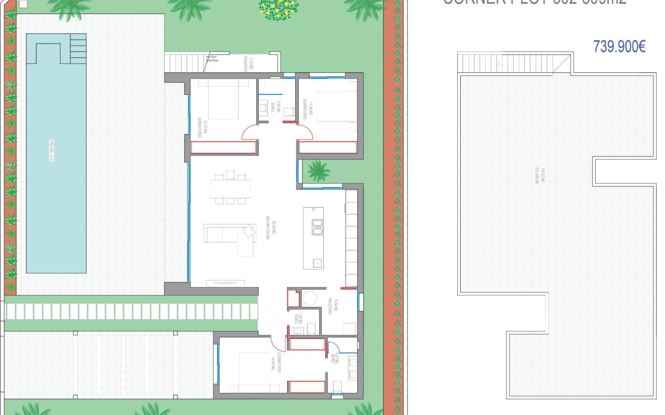 Obra Nueva - Villa - Los Alcázares - Serena Golf