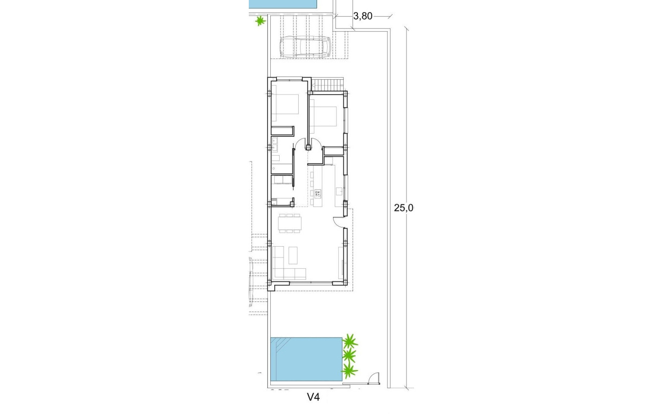 Obra Nueva - Villa - Los Alcázares - Serena Golf