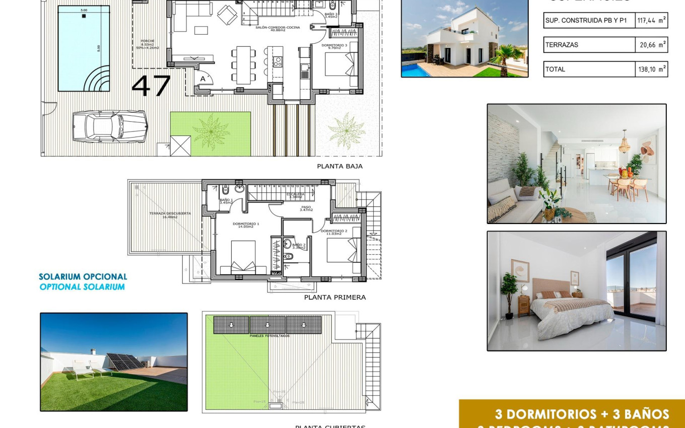 Obra Nueva - Villa - Orihuela - Vistabella Golf