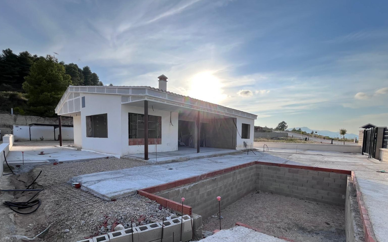 Obra Nueva - Villa - Penaguila - El Olivar