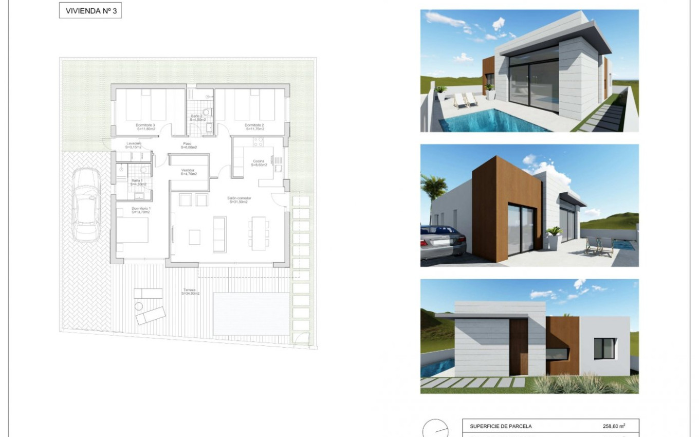 Obra Nueva - Villa - Pilar de la Horadada - pueblo