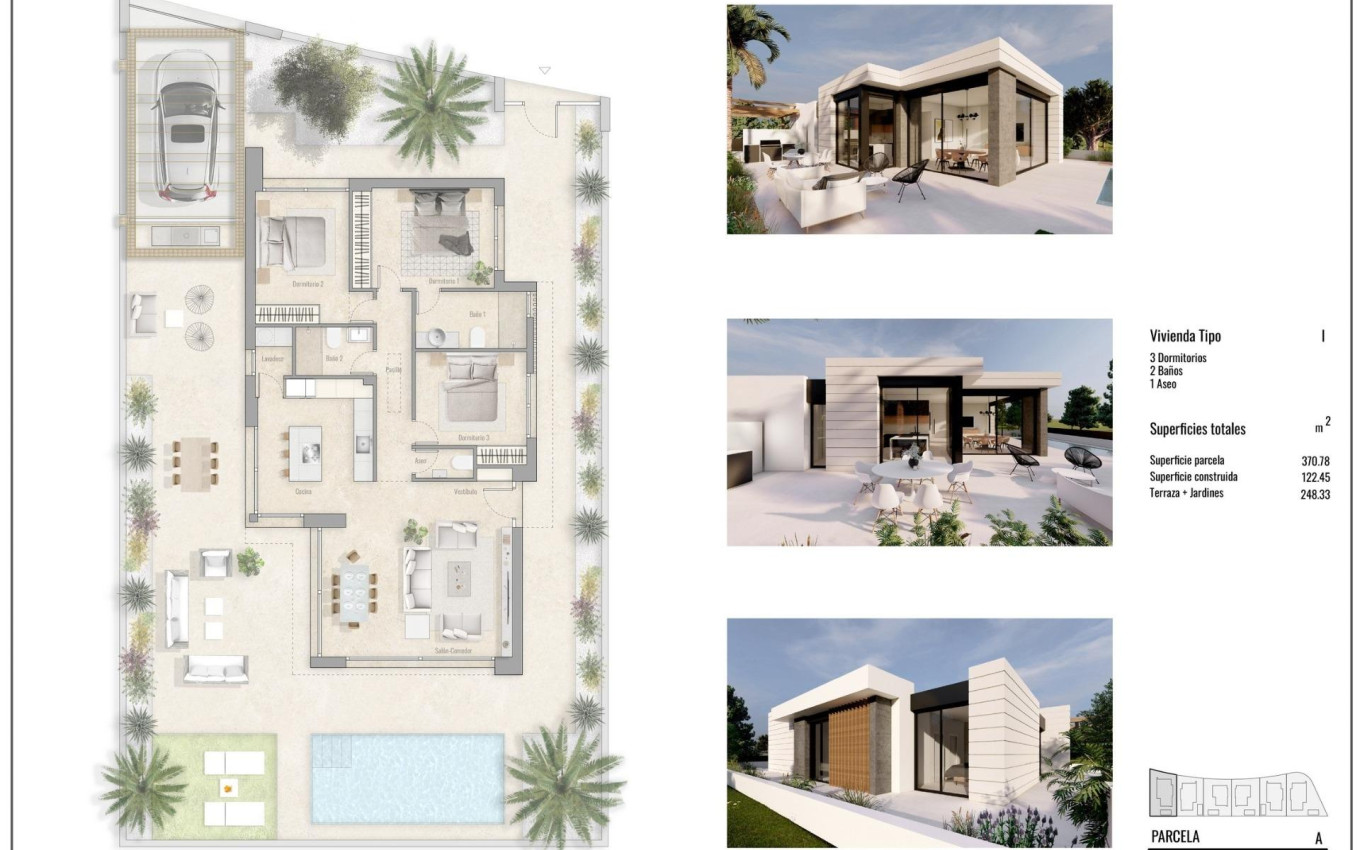 Obra Nueva - Villa - Pilar de la Horadada - Roda Golf