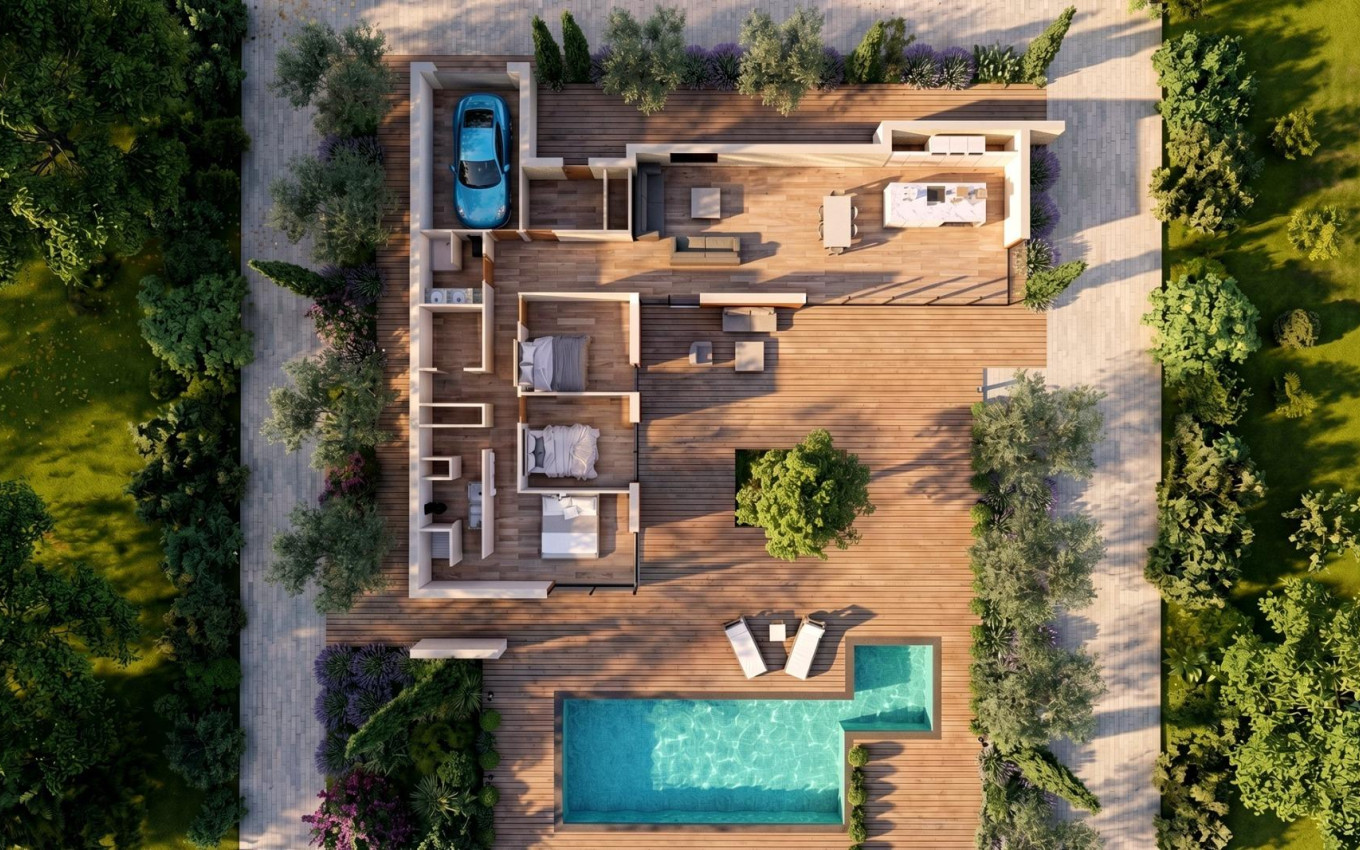 Obra Nueva - Villa - Pinoso - Casas Pastor