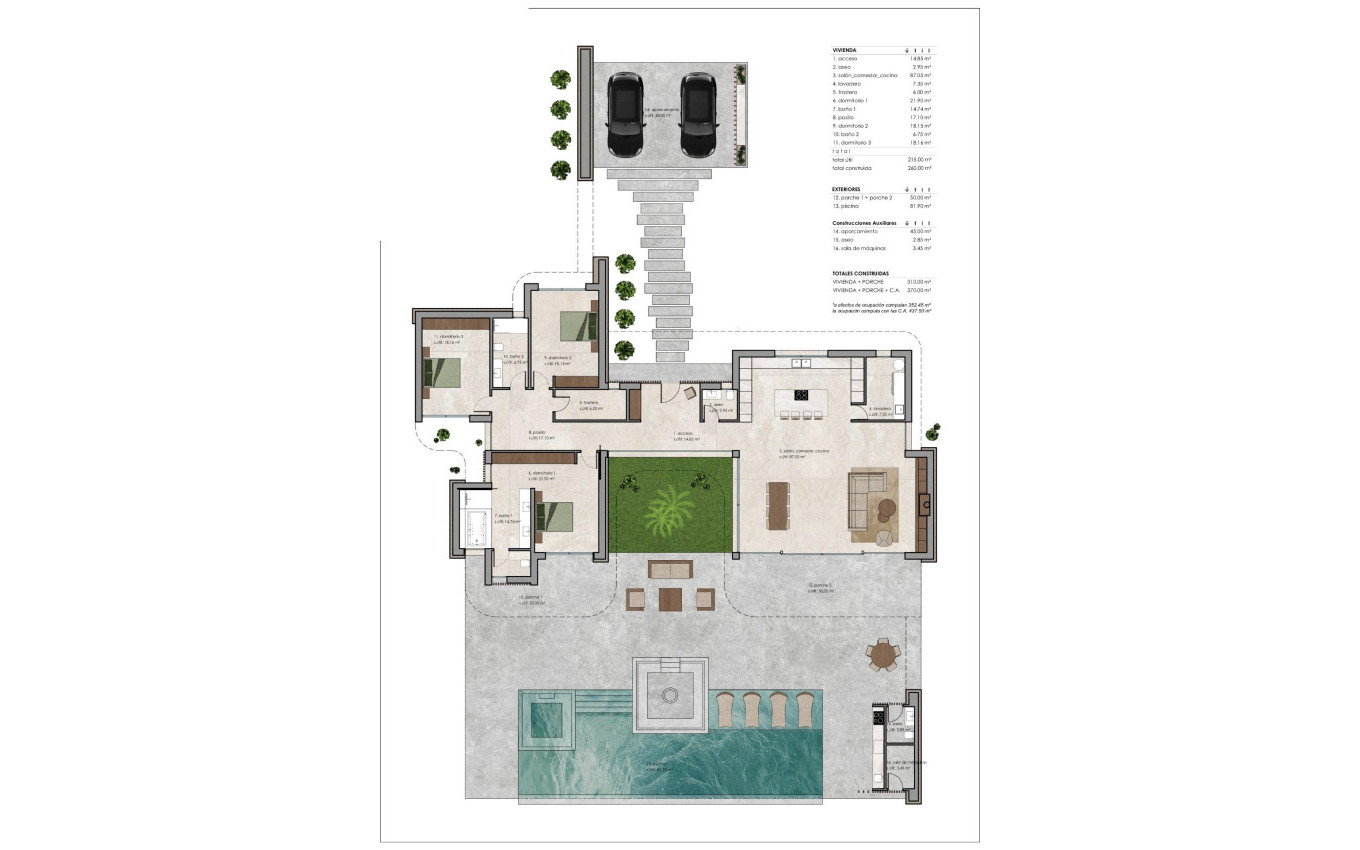 Obra Nueva - Villa - Pinoso - Lel