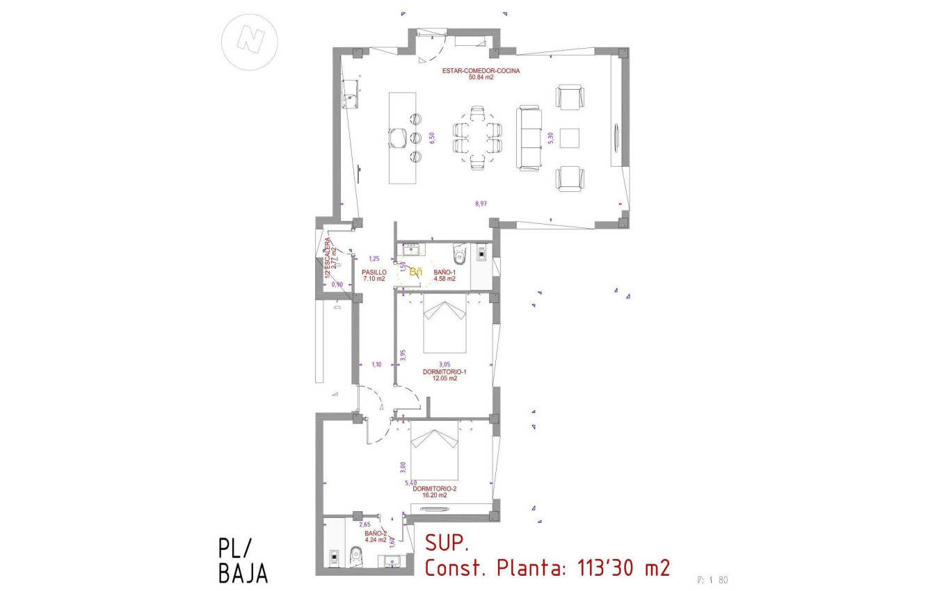 Obra Nueva - Villa - Polop - La Alberca
