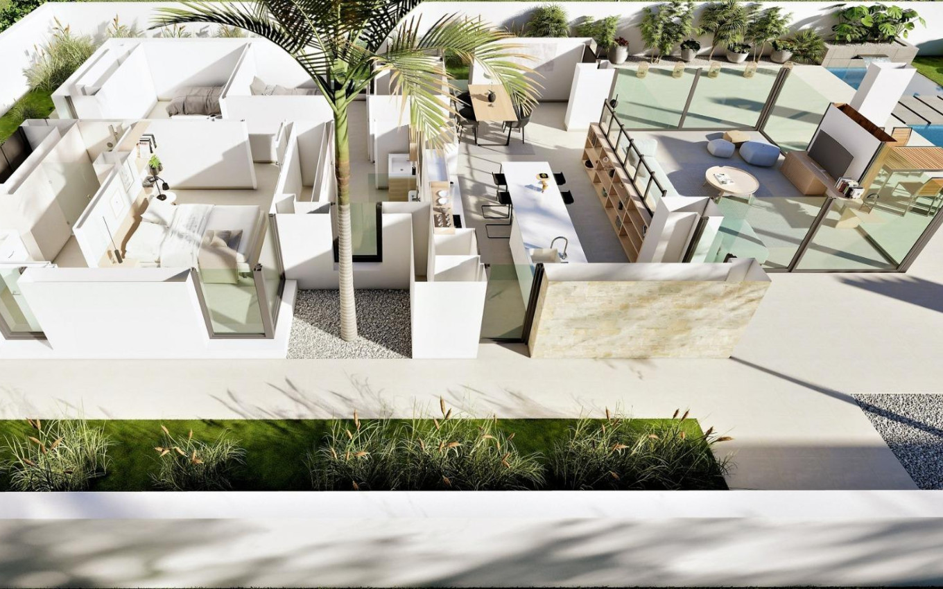 Obra Nueva - Villa - San Fulgencio - El Oasis