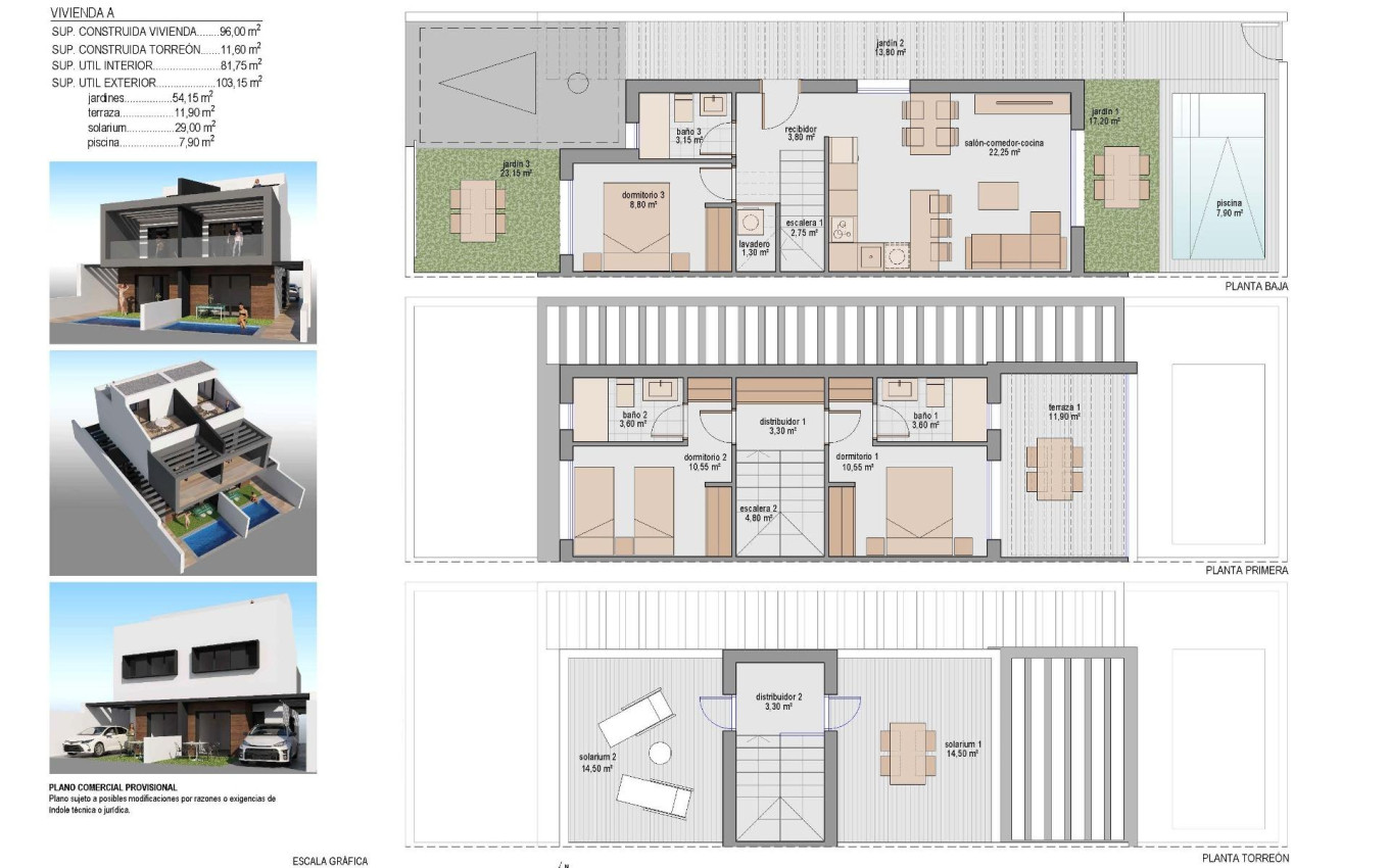 Obra Nueva - Villa - San Javier - Santiago de la Ribera