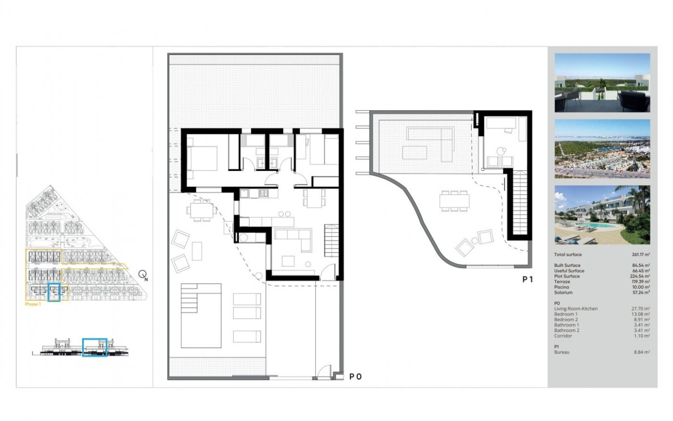 Obra Nueva - Villa - Torrevieja - Lago Jardín II