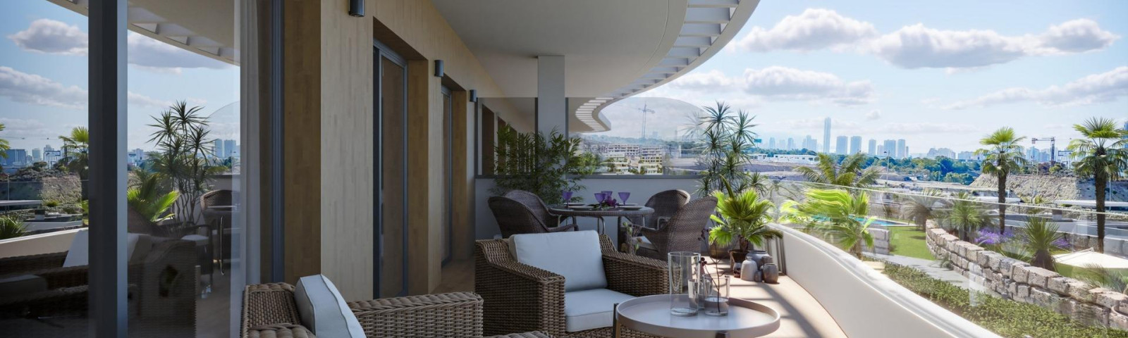 Penthouse - New Build - Finestrat - Campana garden