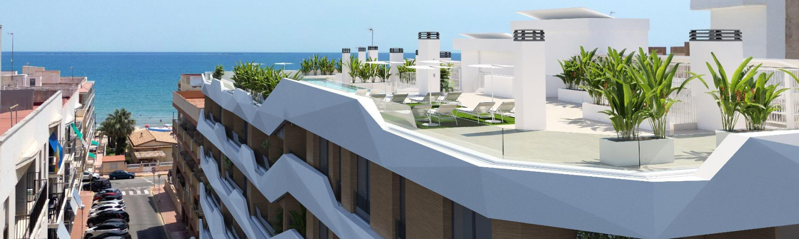 Penthouse - Nieuwbouw - Guardamar del Segura - Pueblo