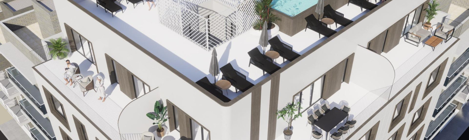 Penthouse - Nieuwbouw - Torrevieja - El acequión