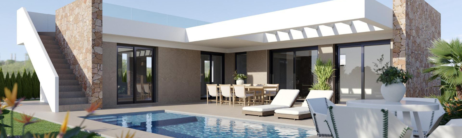 Villa - New Build - Fuente Álamo - Hacienda del Alamo