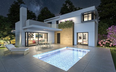 Villa - New Build - Pilar de la Horadada - Mil Palmeras