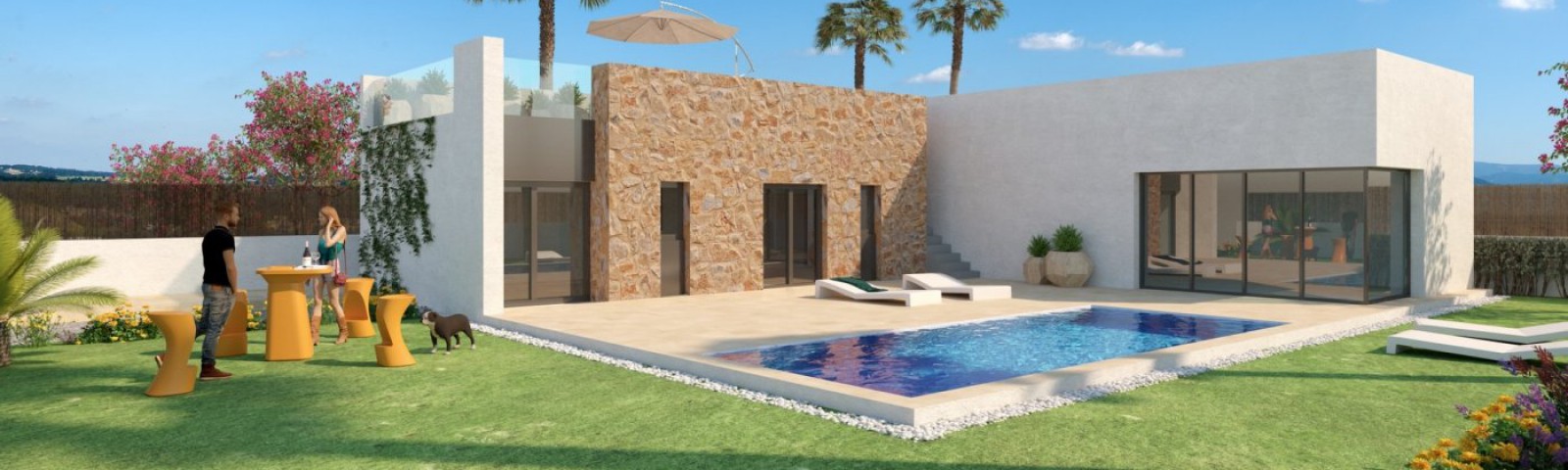 Villa - Nieuwbouw - Algorfa - La finca golf