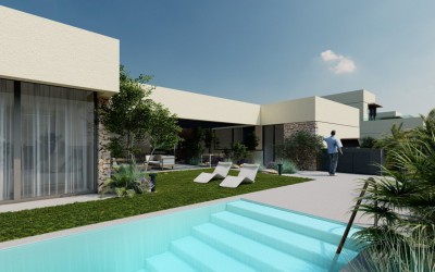 Villa - Nieuwbouw - BAÑOS Y MENDIGO - Altaona golf and country village