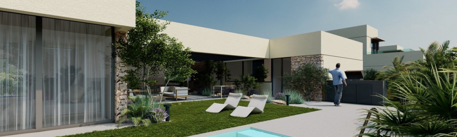 Villa - Nieuwbouw - BAÑOS Y MENDIGO - Altaona golf and country village