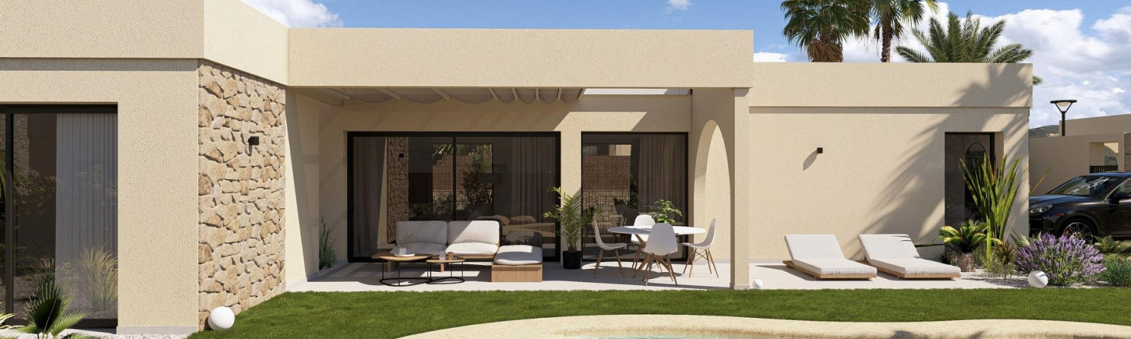 Villa - Nieuwbouw - BAÑOS Y MENDIGO - Altaona Golf