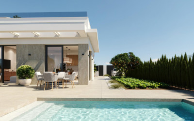 Villa - Nieuwbouw - Fuente Álamo - Hacienda Del Álamo Golf