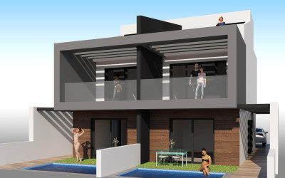 Villa - Nieuwbouw - San Javier - Santiago de la Ribera