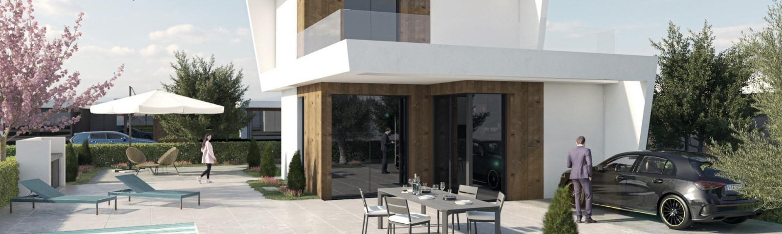 Villa - Nouvelle construction - BAÑOS Y MENDIGO - Altaona Golf