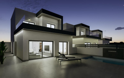 Villa - Nouvelle construction - Benijofar - Pueblo