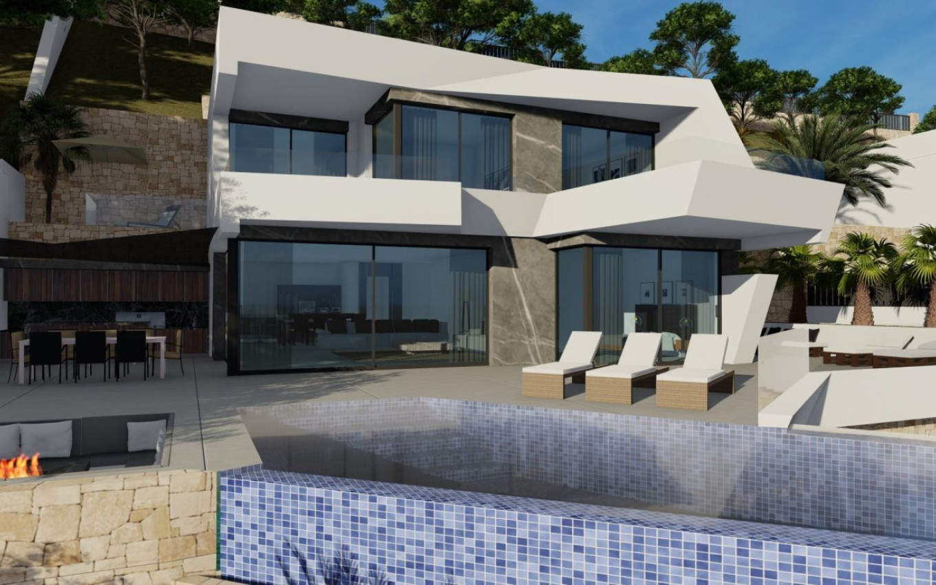 Villa - Nouvelle construction - Calpe - BH-31691