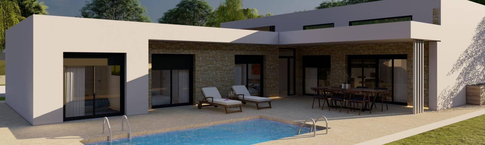 Villa - Nouvelle construction - Pinoso - Campo