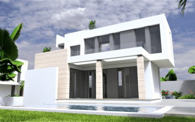 Villa - Nouvelle construction - Torrevieja - Aguas nuevas 1