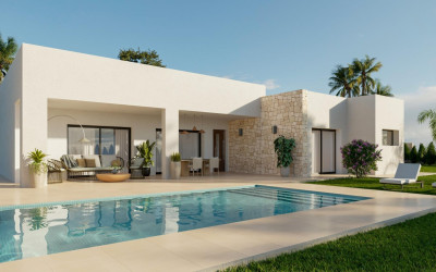 Villa - Obra Nueva - Aspe - Poligono 19