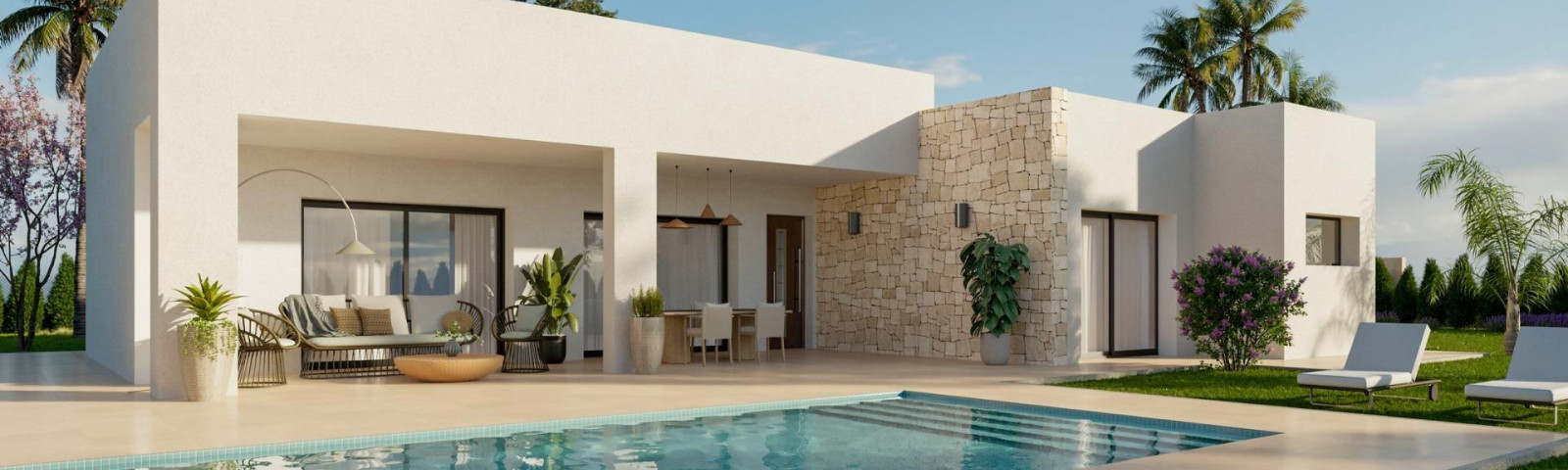 Villa - Obra Nueva - Aspe - Poligono 19